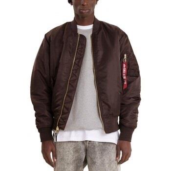 Blouson Alpha Bomber rversible marron Ma-1 Heritage Hunter