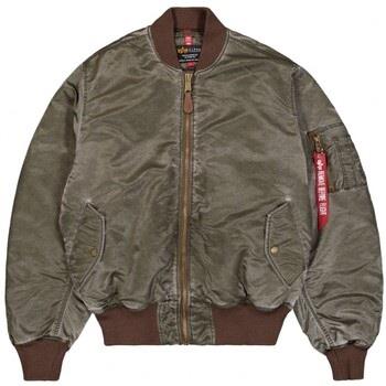 Blouson Alpha Bomber MA-1 Vintage Mud Olive