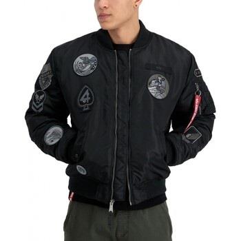 Blouson Alpha Bomber Ma-1 Patch NoirNoir