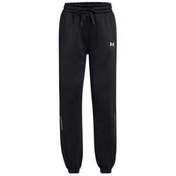 Jogging Under Armour Pantalon Fleece Pro Gym Femme Black/White