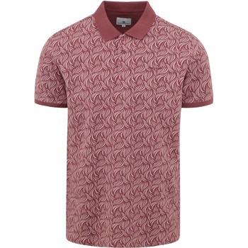 T-shirt State Of Art Polo Imprimé Rose