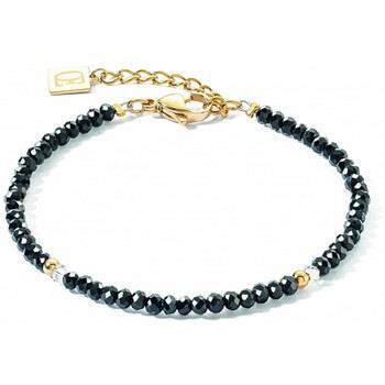 Bracelets Coeur De Lion Bracelet Litltle Twinkle doré/noir