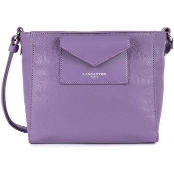 Sac Bandouliere LANCASTER Sac trotteur Zippée Maya 517-24 Mauve Foncé