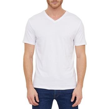 T-shirt Lee Cooper Tee Shirt AJESSY Blanc