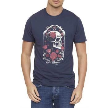 T-shirt Lee Cooper Tee Shirt AMUERTO Navy