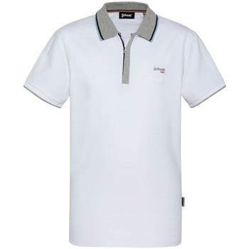 T-shirt Schott Polo PSARVIN White