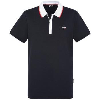 T-shirt Schott Polo PSARVIN Navy