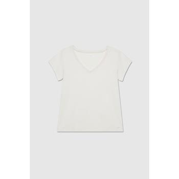 T-shirt Teddy Smith Tee-Shirt MIA Middle White