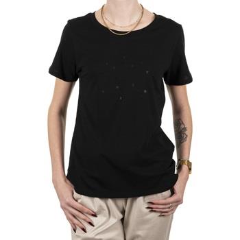 T-shirt Teddy Smith Tee Shirt SHANIA Noir