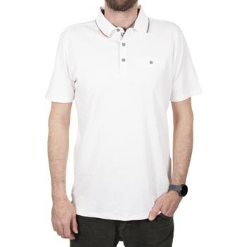 T-shirt Teddy Smith Polo MILO Middle White