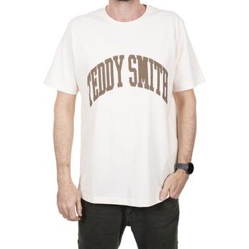 T-shirt Teddy Smith Tee Shirt EROL Naturel