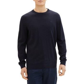 Pull Tom Tailor Pull CREW NECK BASIC Navy Melange