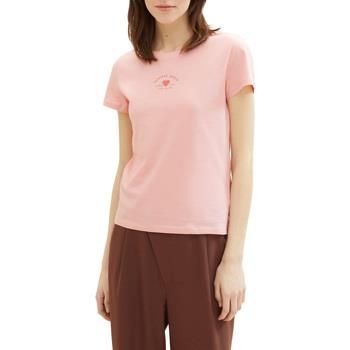 T-shirt Tom Tailor Tee-shirt Pink