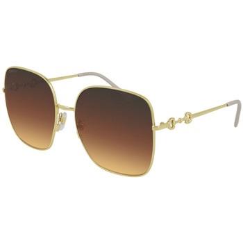 Lunettes de soleil Gucci GG0879S Lunettes de soleil, Or/Marron, 61 mm