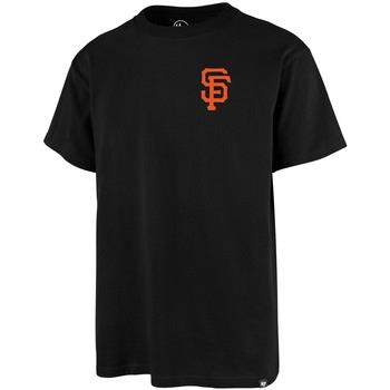 T-shirt '47 Brand 47 TEE MLB SAN FRANCISCO GIANTS BACKER ECHO JET BLAC...