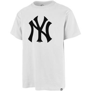 T-shirt '47 Brand 47 TEE MLB NEW YORK YANKEES IMPRINT ECHO WHITE WASH