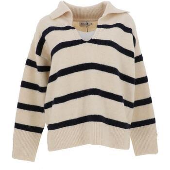 Pull Molly Bracken Knitted sweater offwhite/navy ladies