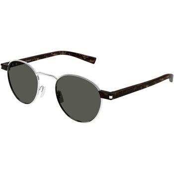 Lunettes de soleil Saint Laurent SL 707 Lunettes de soleil, Argent/Gri...