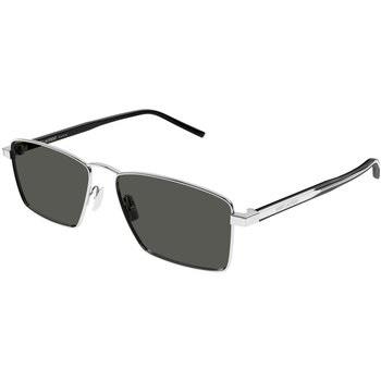 Lunettes de soleil Saint Laurent SL 700 Lunettes de soleil, Argent/Gri...