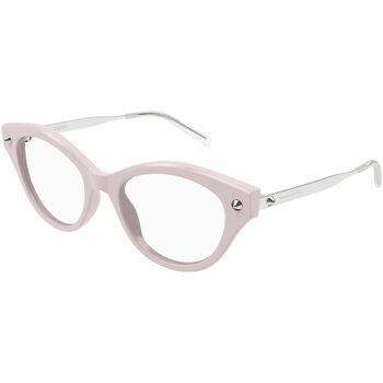 Lunettes de soleil McQ Alexander McQueen AM0485O Cadres Optiques, Rose...