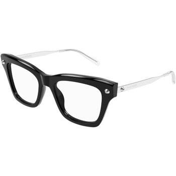 Lunettes de soleil McQ Alexander McQueen AM0484O Cadres Optiques, Noir...