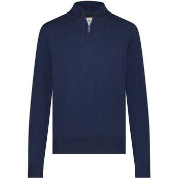 Sweat-shirt State Of Art Pull Half Zip Estate Bleu Foncé