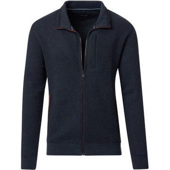 Sweat-shirt Casa Moda Cardigan Zippé Marine