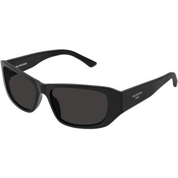 Lunettes de soleil Balenciaga BB0365S Lunettes de soleil, Noir/Gris, 5...