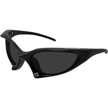 Lunettes de soleil Balenciaga BB0352S Lunettes de soleil, Noir/Gris, 6...