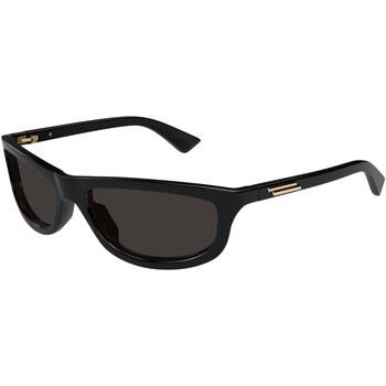 Lunettes de soleil Bottega Veneta BV1327S Lunettes de soleil, Noir/Gri...