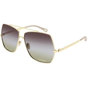 Lunettes de soleil Chloe CH0278S Lunettes de soleil, Or/Vert, 62 mm