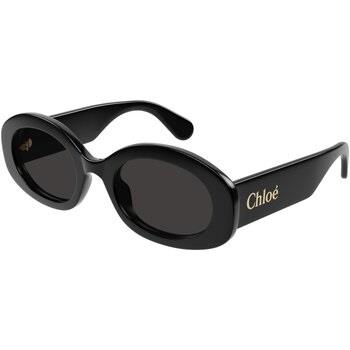 Lunettes de soleil Chloe CH0258S Lunettes de soleil, Noir/Gris, 53 mm