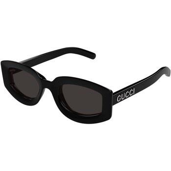 Lunettes de soleil Gucci GG1719S Lunettes de soleil, Noir/Gris, 51 mm