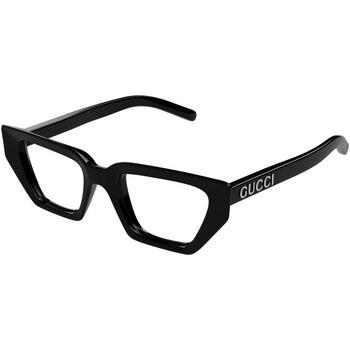 Lunettes de soleil Gucci GG1720O Cadres Optiques, Noir/Transparent, 51...