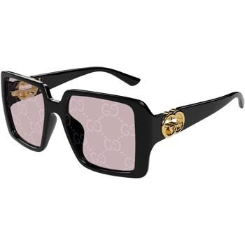 Lunettes de soleil Gucci GG1692S Lunettes de soleil, Noir/Rose, 54 mm