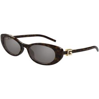 Lunettes de soleil Gucci GG1680S Lunettes de soleil, Havana/Gris, 52 m...