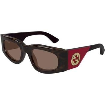 Lunettes de soleil Gucci GG1664S Lunettes de soleil, Havana/Marron, 51...