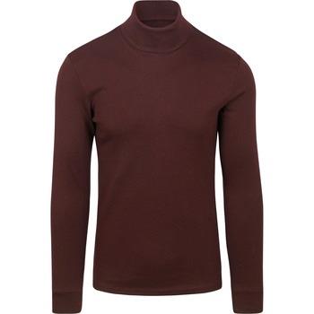 Sweat-shirt Marc O'Polo Pull Col Roulé Bordeaux