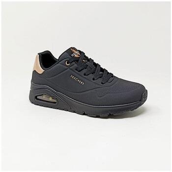 Baskets Skechers BASKET UNO GOLDEN NOIR