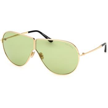 Lunettes de soleil Tom Ford FT1158 KEATING Lunettes de soleil, Or/Vert...