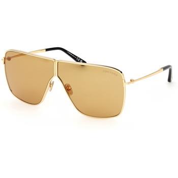 Lunettes de soleil Tom Ford FT1159 HUXLEY Lunettes de soleil, Or/Marro...