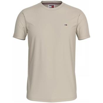 T-shirt Tommy Jeans T shirt Slim Ref 63587 ACG Beige