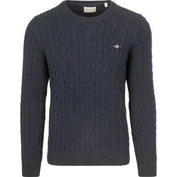 Sweat-shirt Gant Pullover Cable Marine