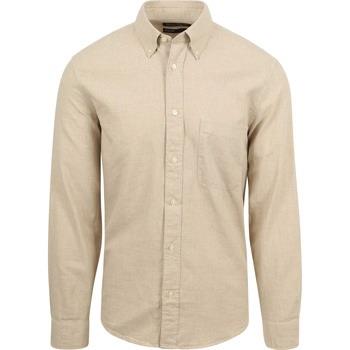 Chemise Marc O'Polo Chemise Twill Beige