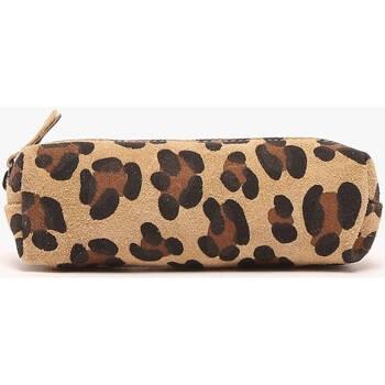 Trousse Milano Trousse cuir VELVET LEOPARDO 15C-0VL22116