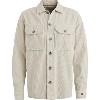 Sweat-shirt Cast Iron Surchemise Corduroy Ecru