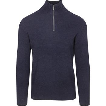 Sweat-shirt Blue Industry Half Zip Pullover Marine