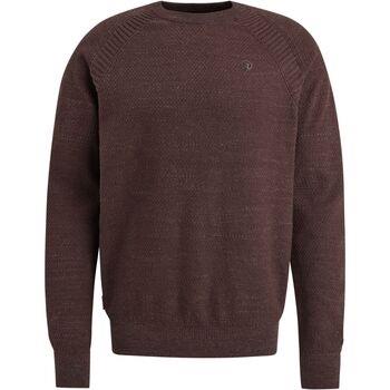 Sweat-shirt Cast Iron Pull Heather Plated Marron