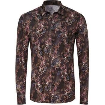 Chemise Desoto Chemise Impression Raw Umber Jungle Marron