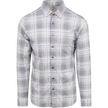 Chemise Desoto Chemise A Carreaux Gris